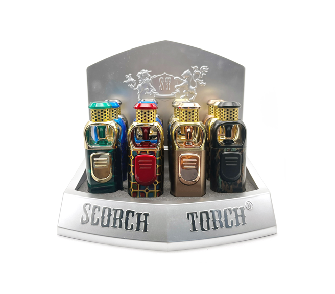 Scorch Torch - Standing Colorful Pencil w/ Opening (12pcs)