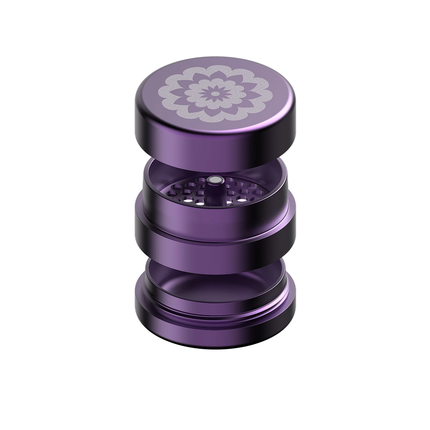 Flower Mill Grinder - Next Generation Standard (2.5")(63mm)
