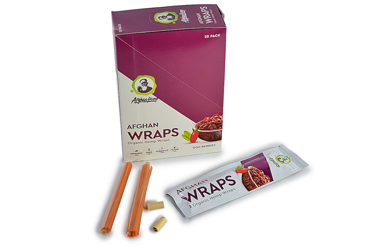 Afghan Hemp Goji Berry Blunt Wraps