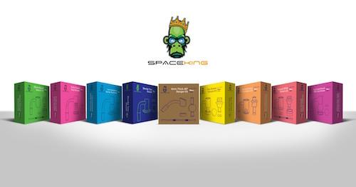 Space King Terp Slurper Vacuum Banger Kit (Yellow)