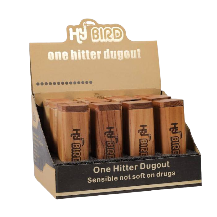 HyBird Cedar Wood Dugout Display
