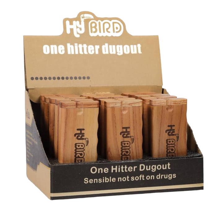 HyBird Cedar Wood Dugout Display