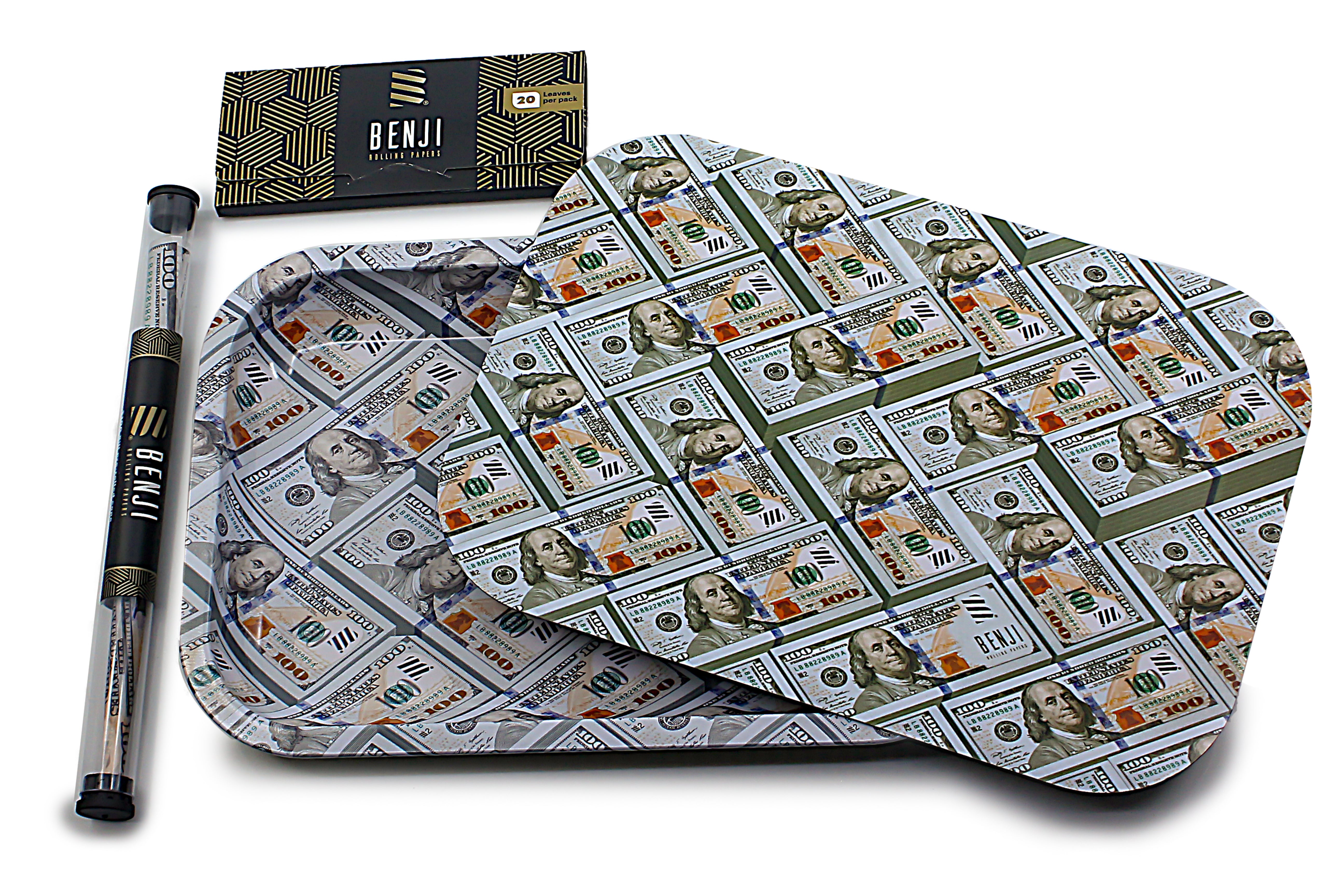 Benji Tray Kit - $100 Bills – Puff Wholesale