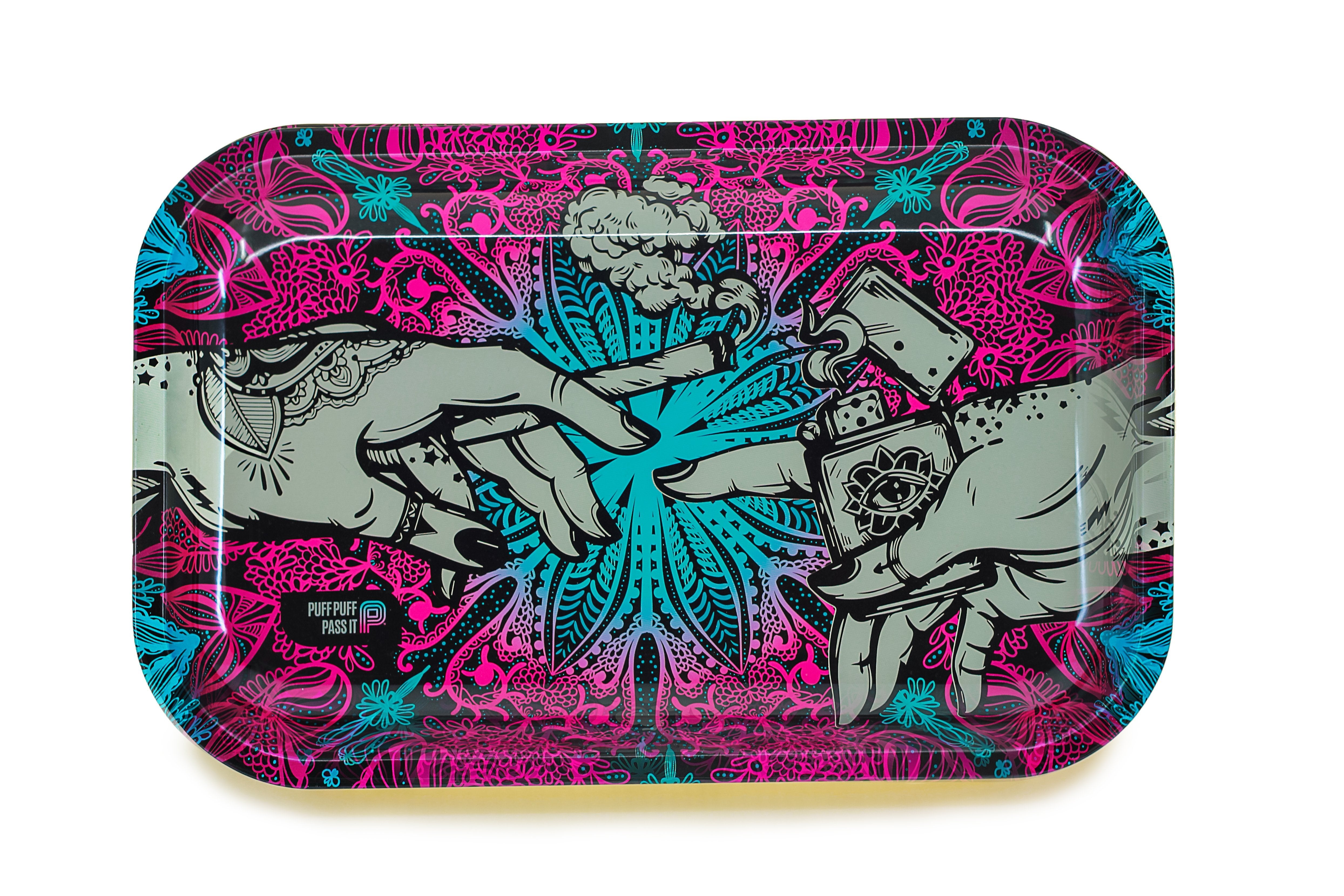 Puff Puff Pass It UV Moodmat - Pink