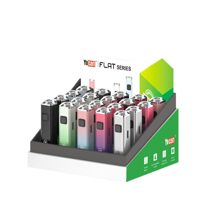 Yocan FLAT Mini Vaporizer Battery (Display of 20)