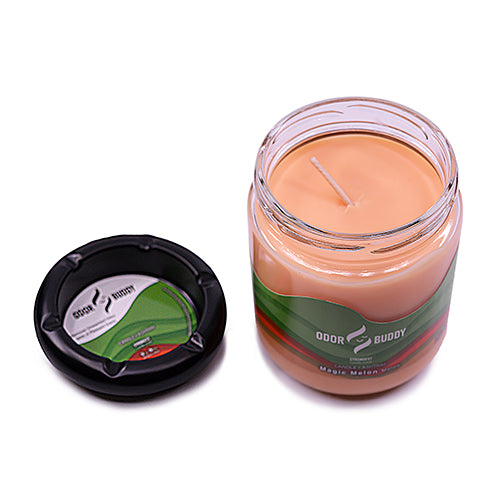 Odor Buddy Candle w/ Ashtray Lid