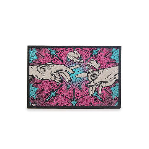 Puff Puff Pass It UV Moodmat - Pink