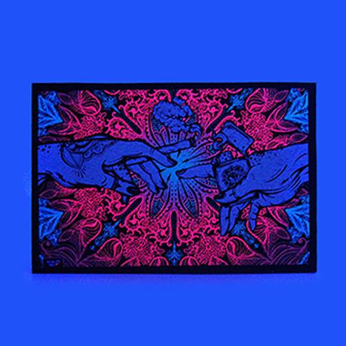 Puff Puff Pass It UV Moodmat - Pink