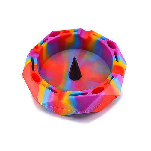 Silicone Ashtray - Poker