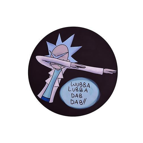 Round Silicone Dab Mat - Cartoon Mix (3 styles)