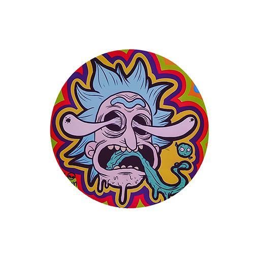 Round Silicone Dab Mat - Cartoon Mix (3 styles)