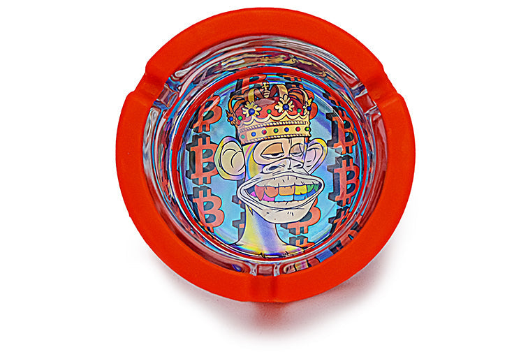 Characters Glass Ashtray w/ Silicone Sleeve (Box of 6)