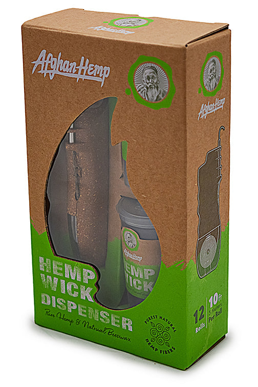 Afghen Hemp Wick Dispenser Kit