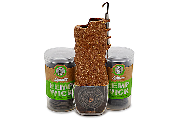 Afghen Hemp Wick Dispenser Kit