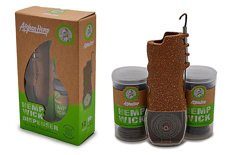 Afghen Hemp Wick Dispenser Kit
