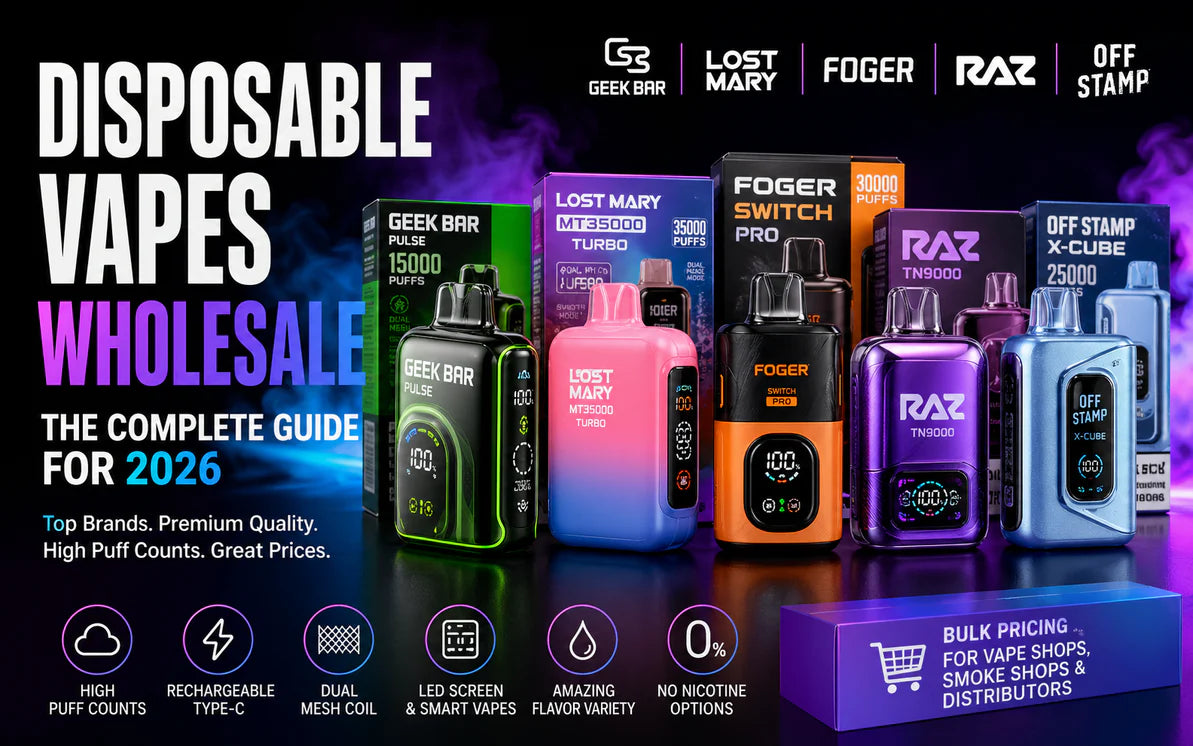 2026 Wholesale Vaping Accessories Trends: What's Hot This Year
