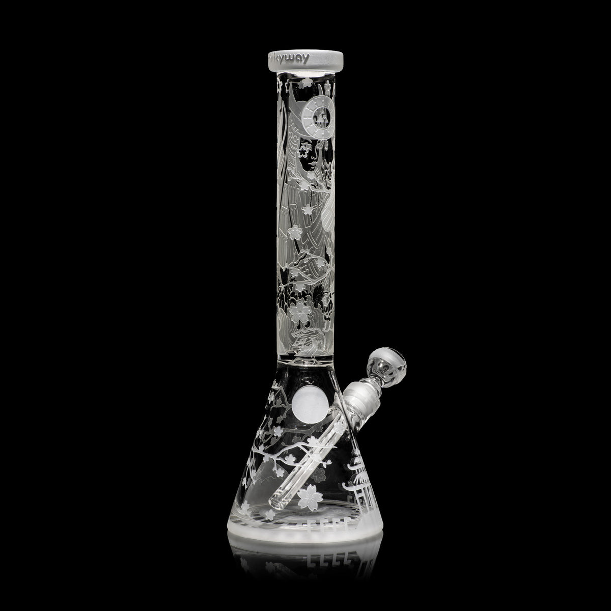 Femme Samurai 16" Clear Beaker Bong