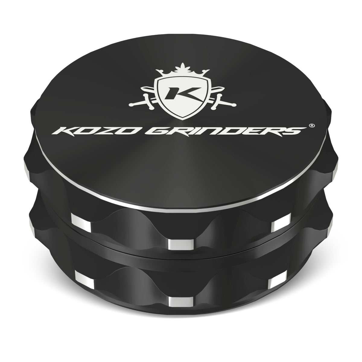 Kozo 2-Piece Non-Stick, Ceramic Coating 2.5" Aluminum Grinder