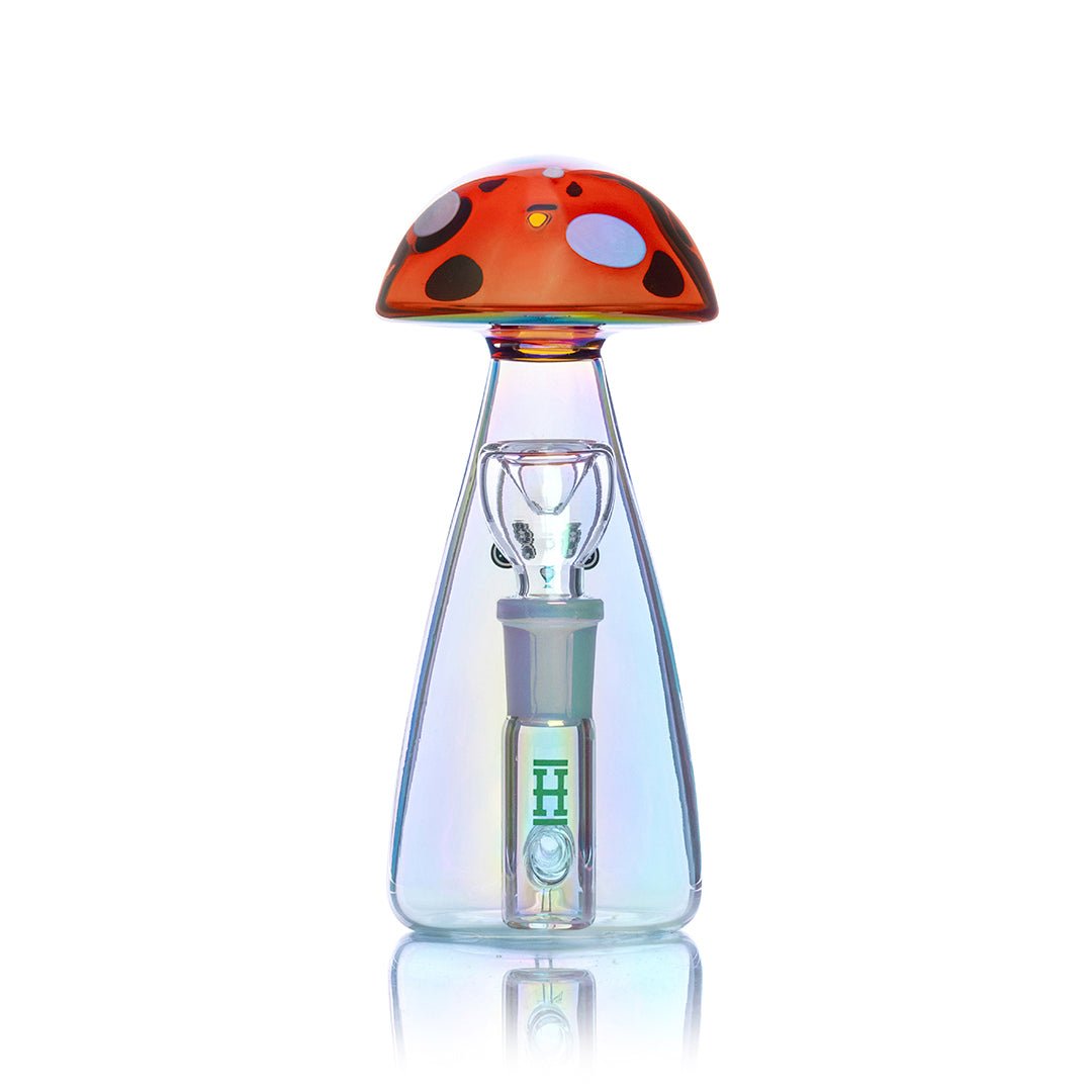 Hemper Trippy Shroom Glass Water Pipe