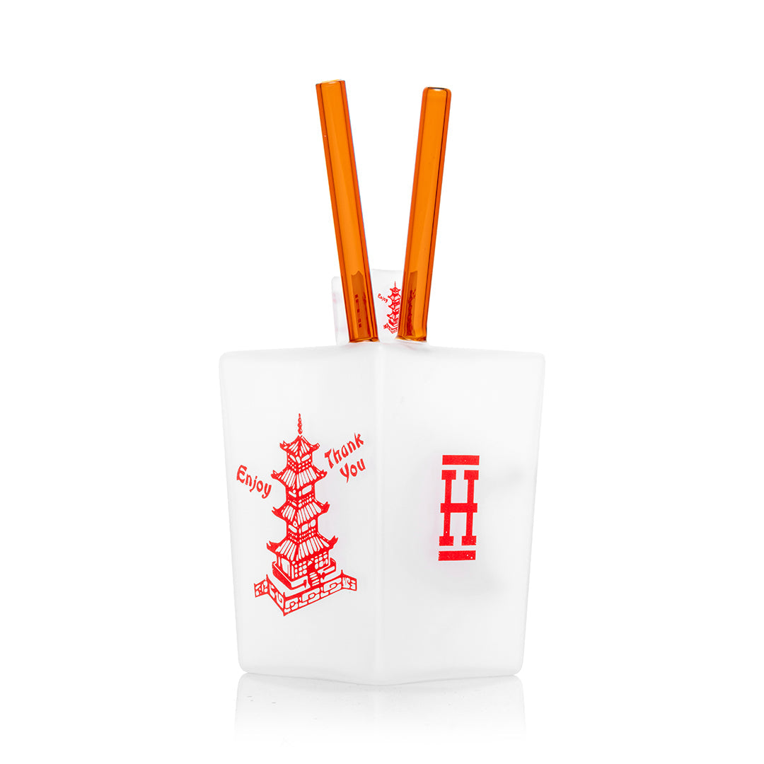 Hemper Chinese Takeout Glass Water Pipe
