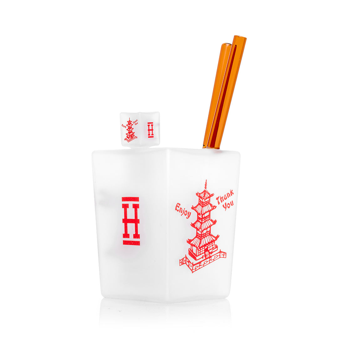 Hemper Chinese Takeout Glass Water Pipe