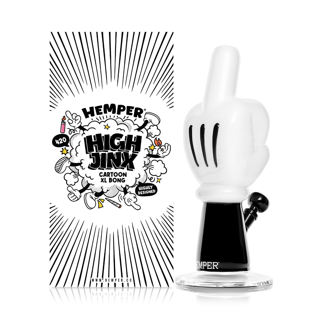 Hemper Cartoon High Jinx Glass Water Pipe