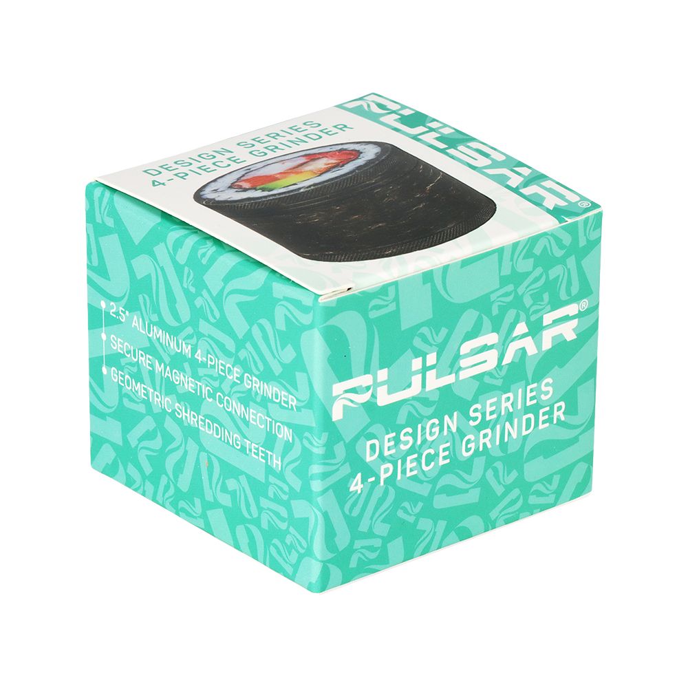 Pulsar Design Series V3 Aluminum Grinder | 4pc | 2.5", BDD Wholesale