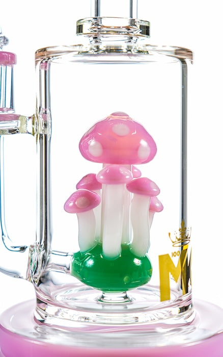 MK Glass Mushroom Perc Rig