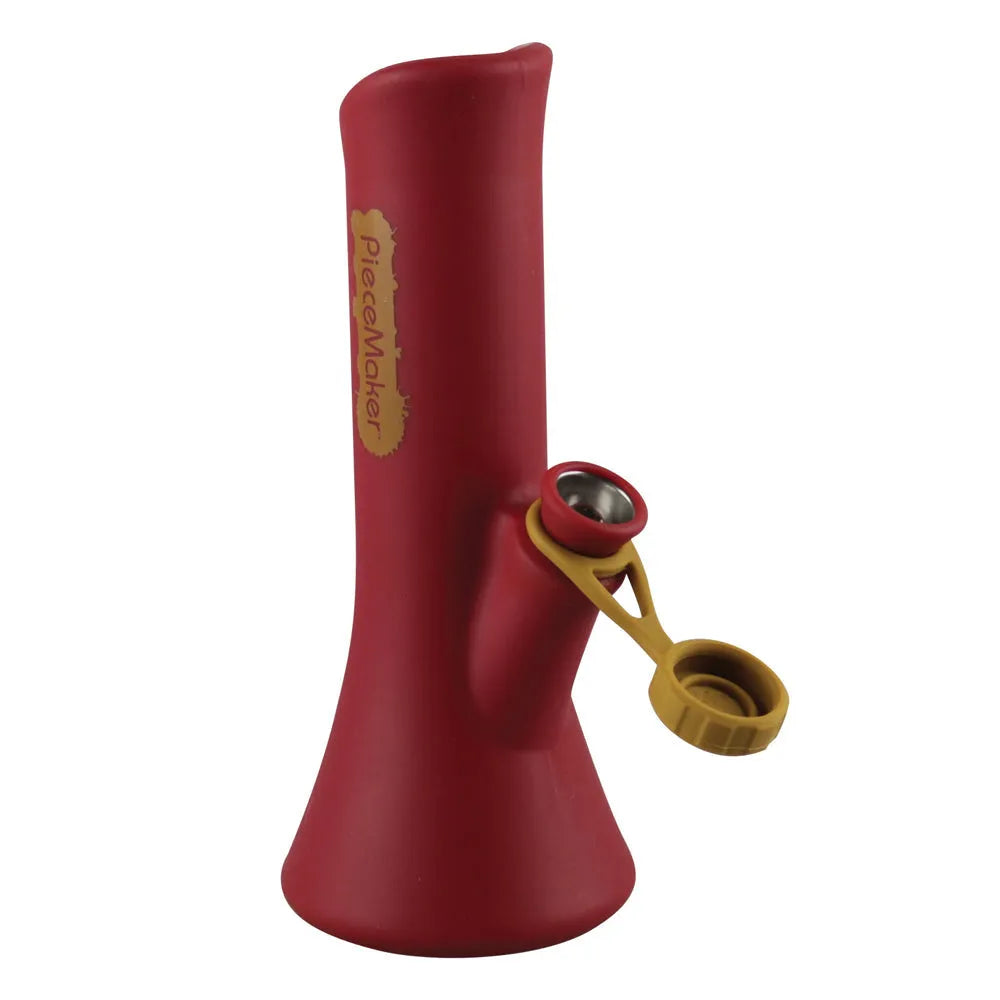 Piecemaker KaliGo Silicone Waterpipe - 8.5" / Colors Vary, BDD Wholesale