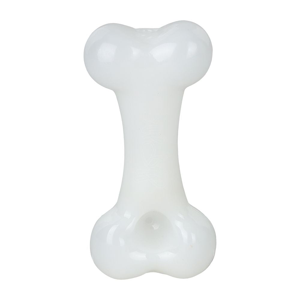 Dogg Lbs Everyday Dogg Bone Glass Hand Pipe | 3.75", BDD Wholesale