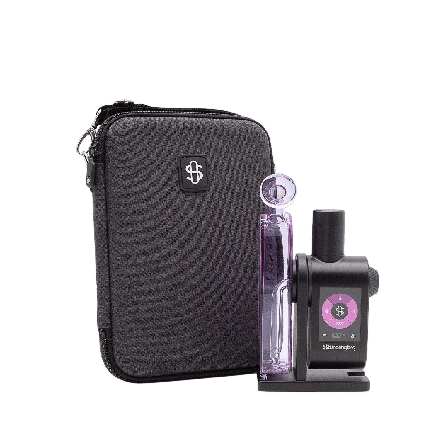 Stündenglass Modül + Dok Deluxe Travel Set - Purple Glass