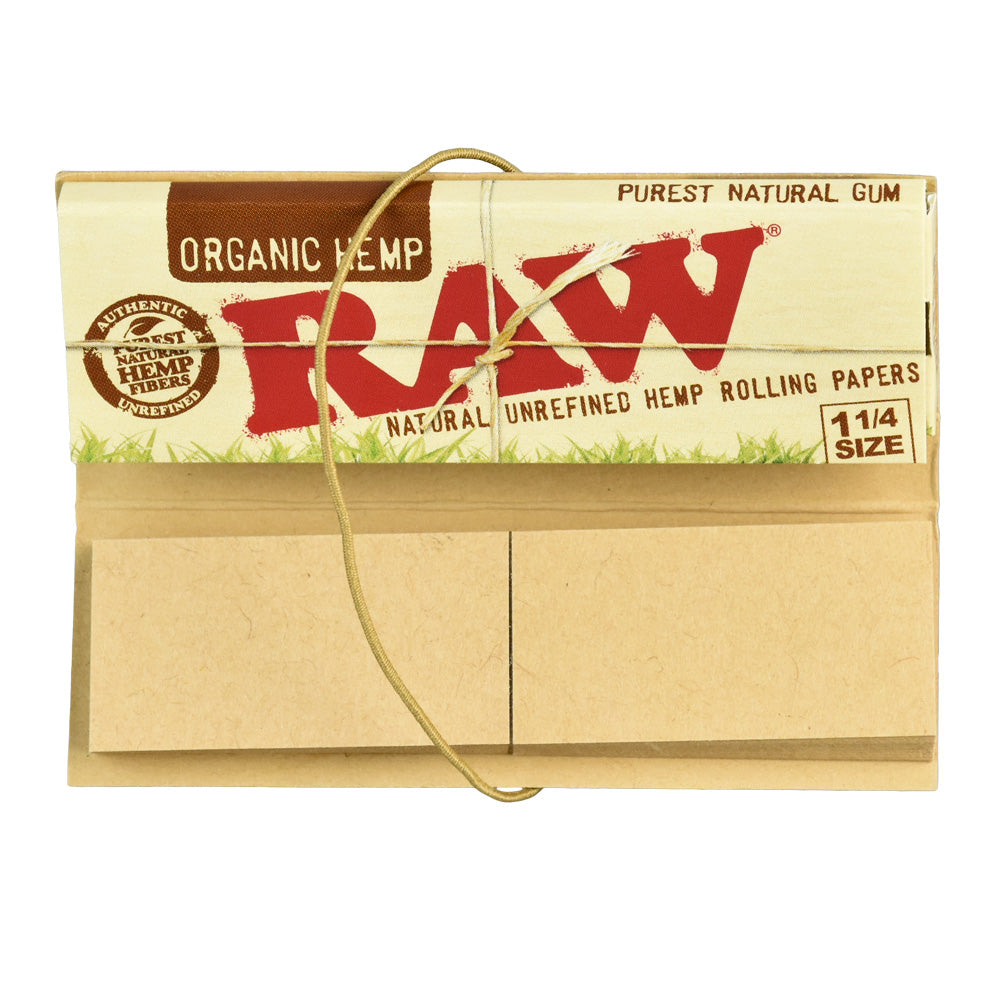 24pc Display-Raw Organic Hemp 1Â¼ Connoisseur Rolling Papers, BDD Wholesale