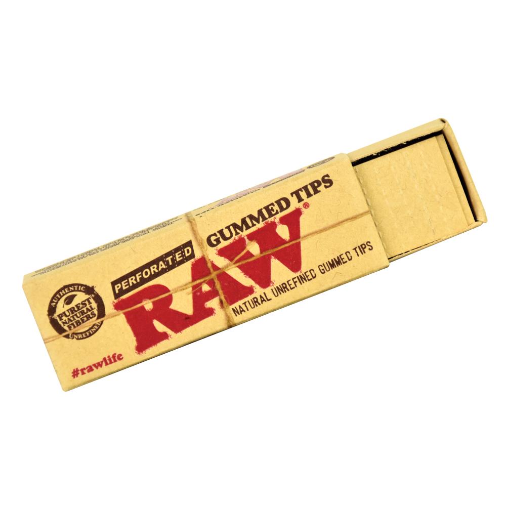 RAW Natural Perforated Gummed Tips, BDD Wholesale
