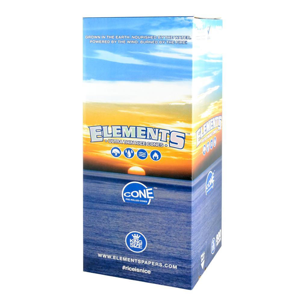 Elements Rice Pre-Rolled Cones | 800pc Bulk Box, BDD Wholesale