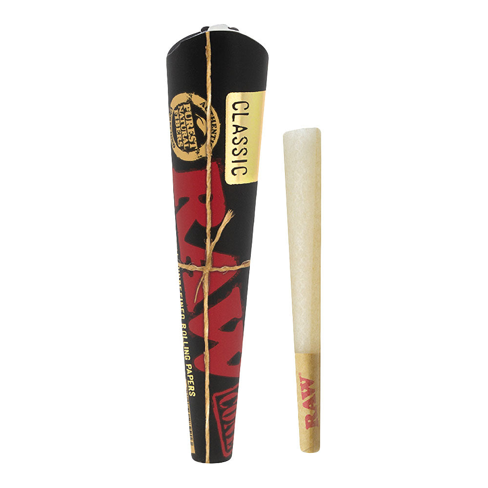 RAW Black Cone | 32pc Display, BDD Wholesale