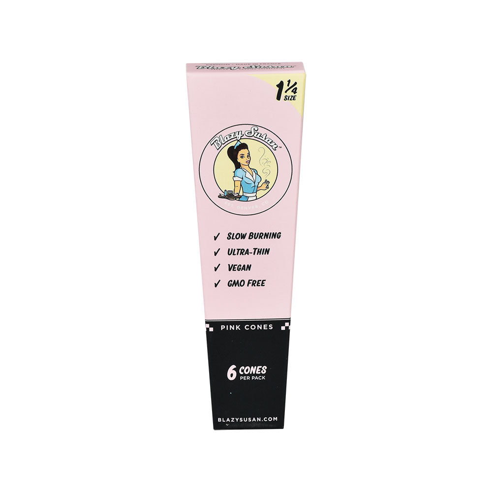Blazy Susan Pink Pre-Rolled Cones | 21pc Display, BDD Wholesale