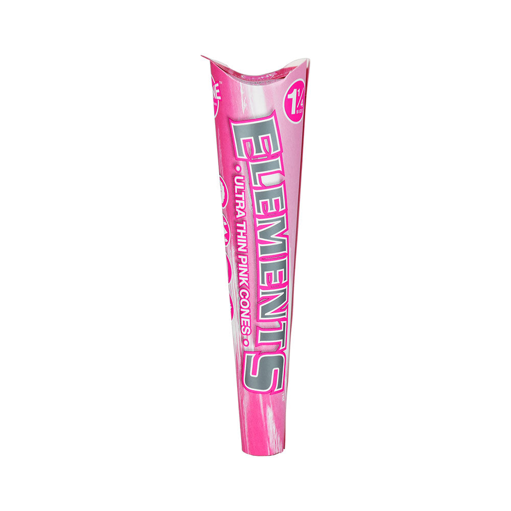 Elements Ultra Thin Pink Cones | 32pc Display, BDD Wholesale