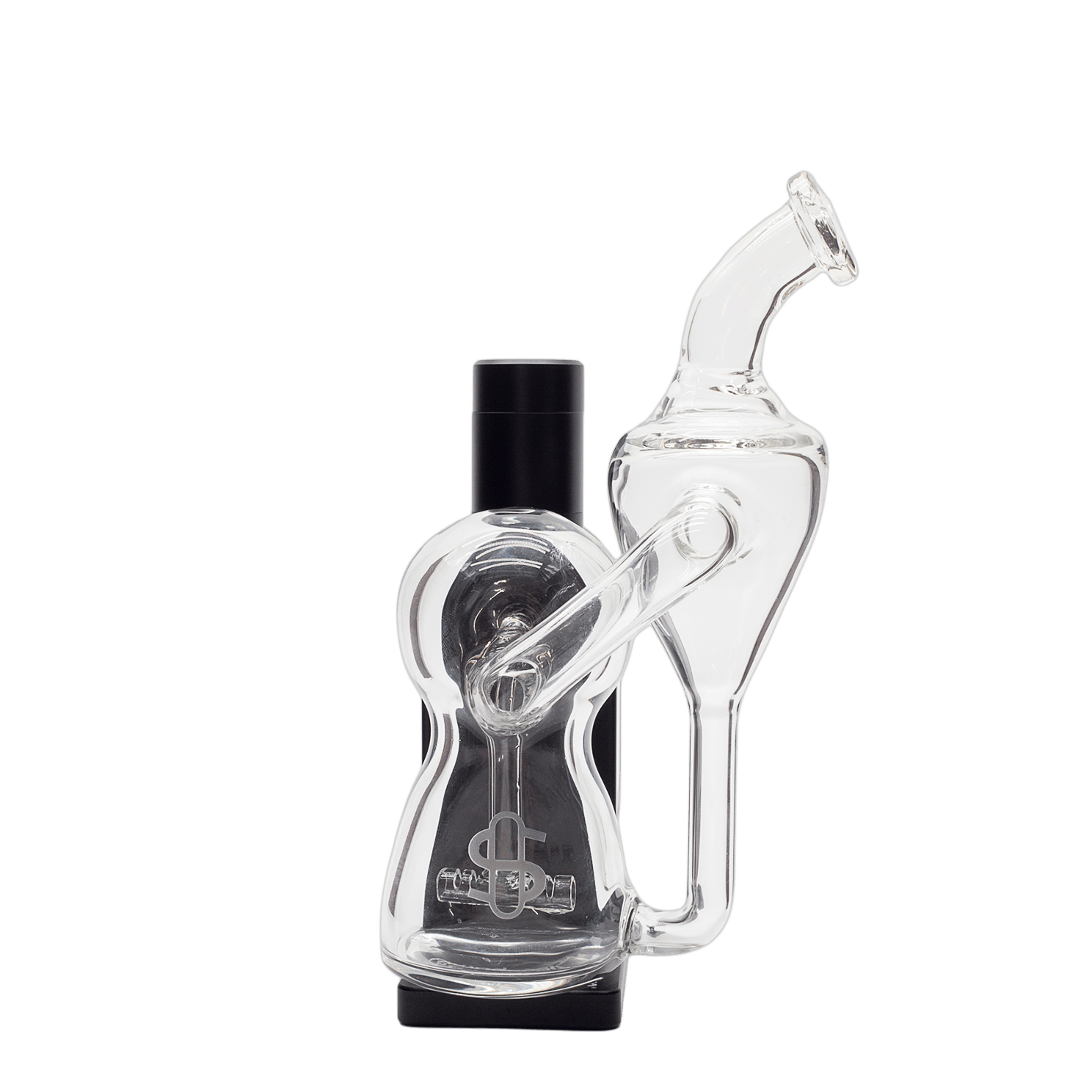 Stündenglass Modül Dok Glass - Recycler II | Dual-Inline Percolator