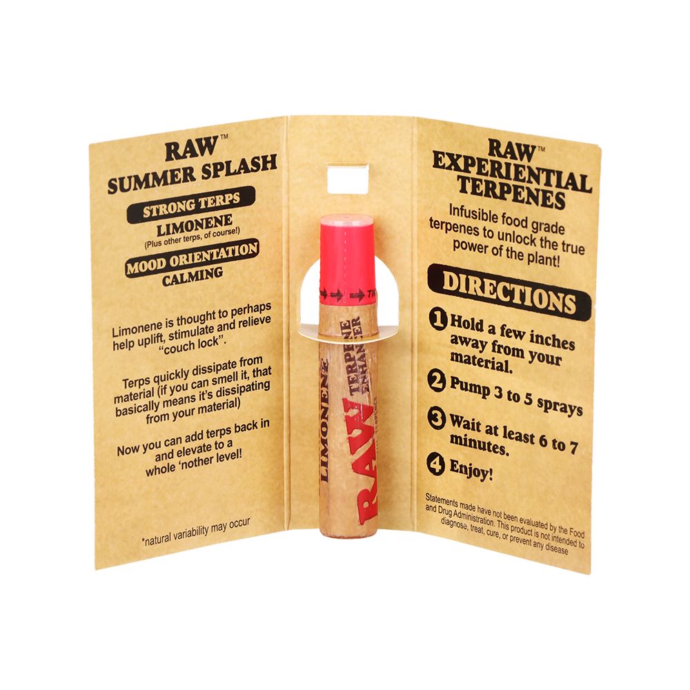 RAW CDT+ Terp Spray | 5ml | 8pc Display, BDD Wholesale