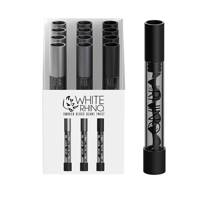White Rhino - Premium Smoke Glass Blunt Twist (12ct)