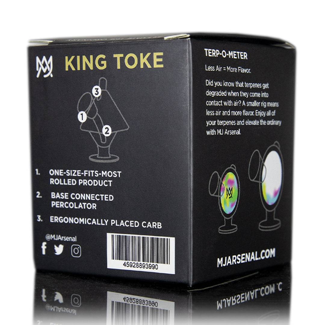 MJ Arsenal Blunt Bubbler - King Toke