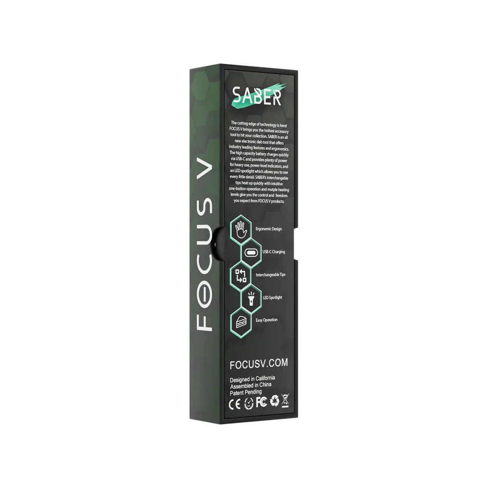 Focus V Saber Electronic Dab Tool - Forest
