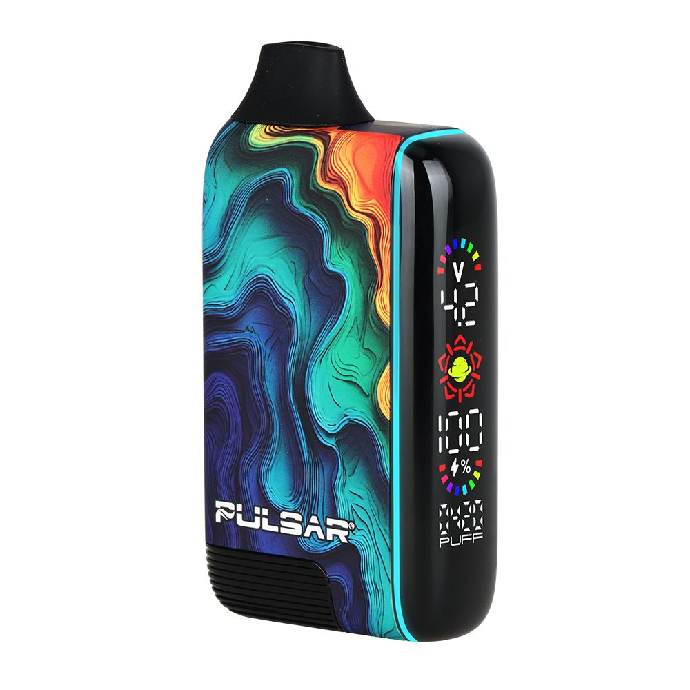 Pulsar 510 DL 5.0 Precision Voltage Control LCD Screen Vape Bar | Design Series | 1000mAh, BDD Wholesale