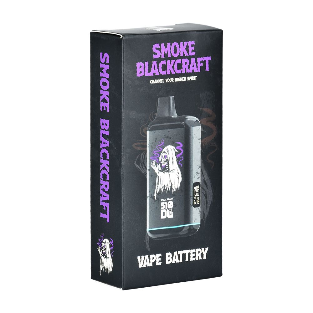 Smoke BlackCraft x Pulsar 510 DL 2.0 Pro Variable Voltage Vape Bar | 1000mAh, BDD Wholesale
