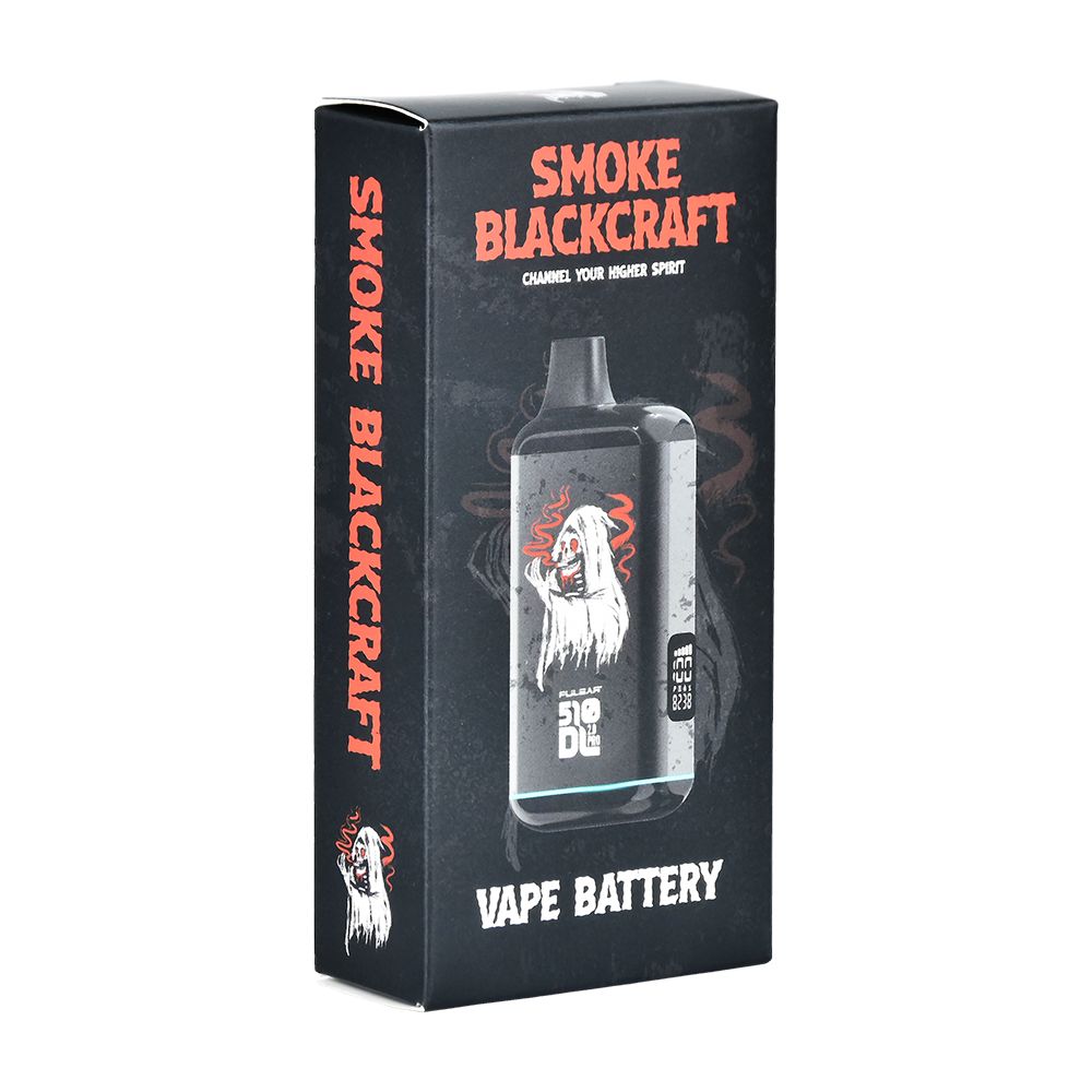 Smoke BlackCraft x Pulsar 510 DL 2.0 Pro Variable Voltage Vape Bar | 1000mAh, BDD Wholesale