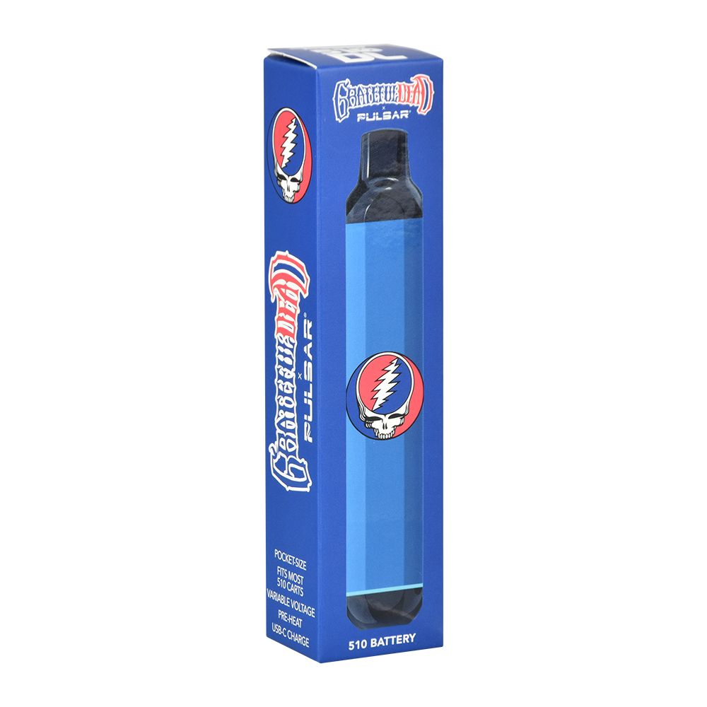 Grateful Dead x Pulsar 510 DL Auto-Draw Variable Voltage Vape Pen | 320mAh, BDD Wholesale