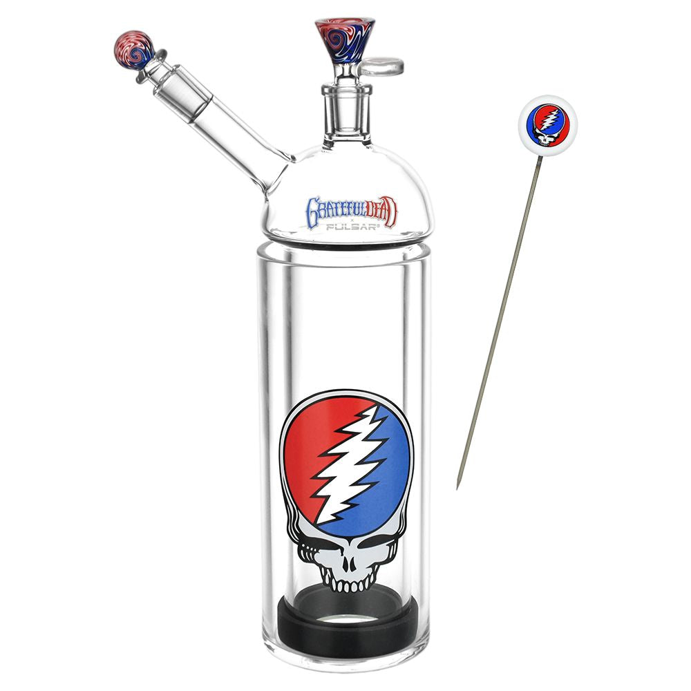 Grateful Dead x Pulsar Glass Gravity Waterpipe - 12.25" / 14mm F, BDD Wholesale