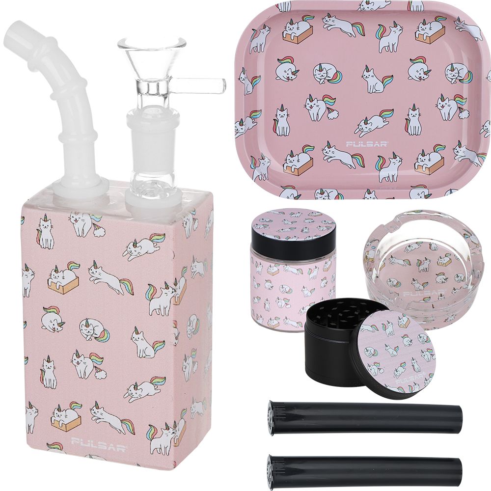 Pulsar Design Series Juicebox Water Pipe Smoker's Travel Kit, BDD Wholesale