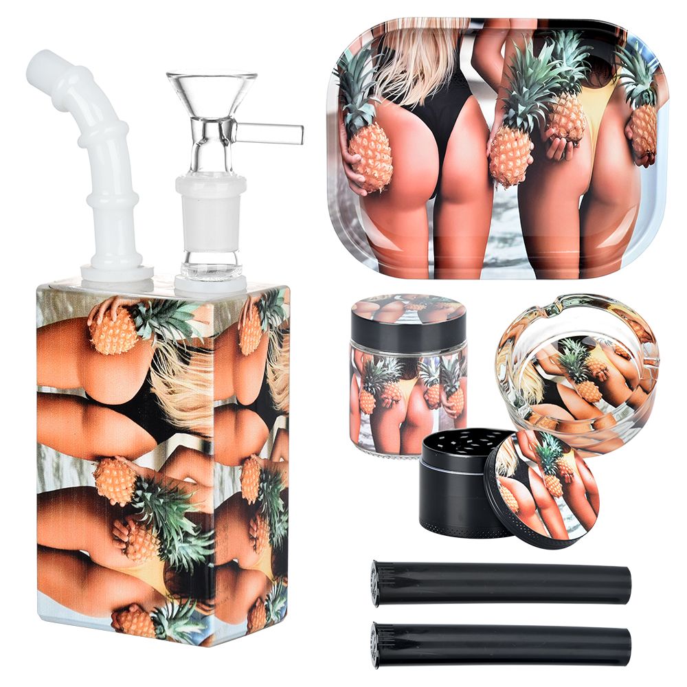 Pulsar Design Series Juicebox Water Pipe Smoker's Travel Kit, BDD Wholesale