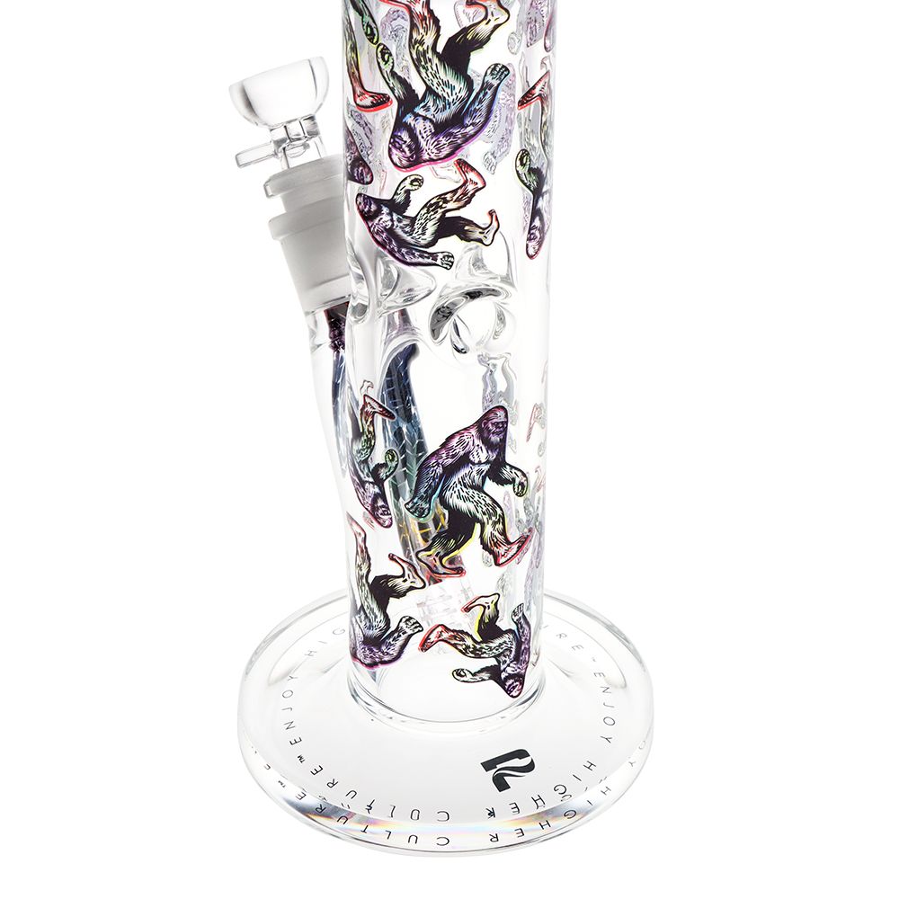 Pulsar Design Series Straight Tube Glass Water Pipe | 12" | 14mm F, BDD Wholesale